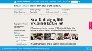 
                            7. Sådan får du adgang til din virksomheds Digitale Post