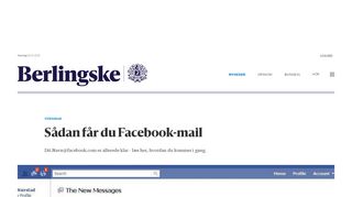 
                            9. Sådan får du Facebook-mail - Berlingske