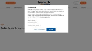 
                            1. Sådan læser du e-avisen på computer og mobile enheder | Fyens.dk ...