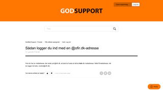 
                            4. Sådan logger du ind med en @ofir.dk-adresse – GodMail Support ...