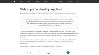 
                            8. Sådan opretter du et Apple-id - Apple-support