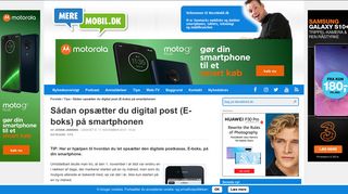 
                            12. Sådan opsætter du digital post (E-boks) på smartphonen - MereMobil.dk