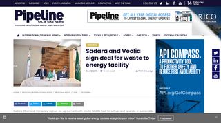 
                            8. Sadara and Veolia sign deal for waste to energy facility
