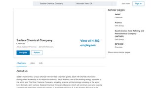 
                            2. Sadara Chemical Company | LinkedIn