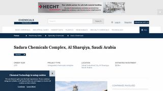 
                            6. Sadara Chemicals Complex, Al Sharqiya, Saudi Arabia - Chemical ...