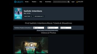 
                            11. Sadistic Intentions Tickets, Showtimes & Reviews - Atom Tickets