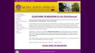 
                            11. SAE Founders' Day Banquet - Sigma Alpha Epsilon - Arkansas Alpha ...