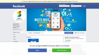 
                            5. SAEINFO Informática (SAE+C) - Página inicial | Facebook