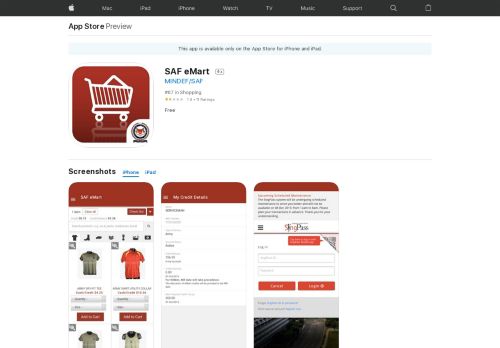 
                            5. SAF eMart on the App Store - iTunes - Apple