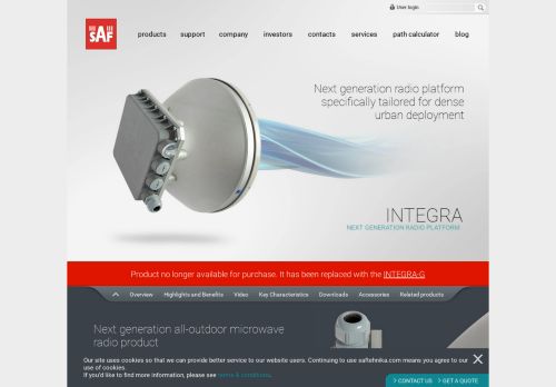 
                            2. SAF Tehnika > Products > Integra