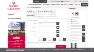 
                            2. Safar Flyer - Royal Air Maroc