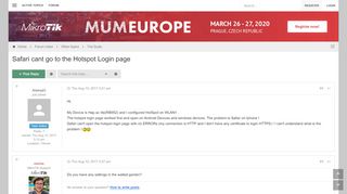 
                            4. Safari cant go to the Hotspot Login page - MikroTik
