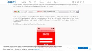 
                            12. Safari Warns about Insecure Logins | DigiCert Blog