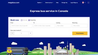 
                            1. Safe, convenient, low cost, daily express bus services in Canada ...