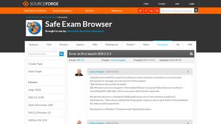 
                            11. Safe Exam Browser / Discussion / SEB 2.0:Error on first launch SEB ...