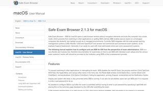 
                            12. Safe Exam Browser - macOS User Manual