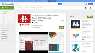 
                            9. Safe Family – Screen Time & Parental Control App - Apps on Google ...