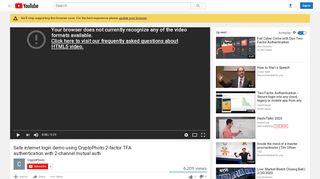 
                            7. Safe internet login demo using CryptoPhoto 2-factor TFA ... - YouTube