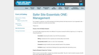 
                            13. Safe Management - The Fork Lift Truck Association