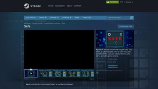 
                            4. Safe on Steam