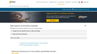 
                            5. Safe openen via de Norton-werkbalk - Norton Support