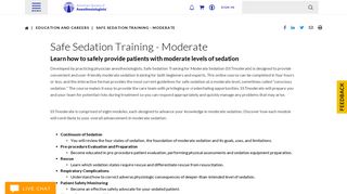 
                            12. Safe Sedation Training - Moderate | American Society of ...