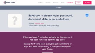
                            9. Safebook - safe my login, password, document, data, scan, and others ...