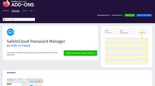 
                            4. SafeInCloud Password Manager – Hämta denna utökning för ...
