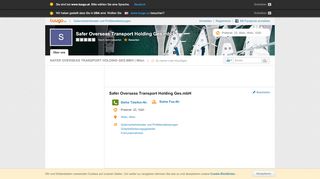 
                            13. • Safer Overseas Transport Holding Ges.mbH • Wien • - Tuugo.at