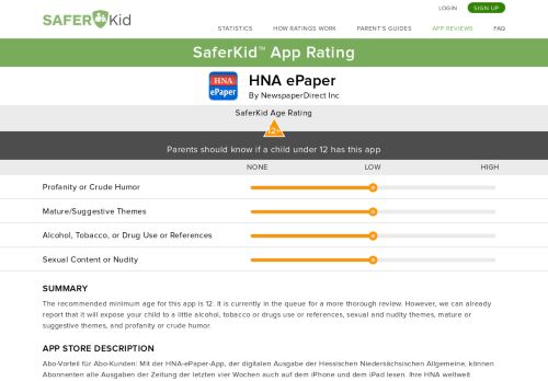 
                            11. SaferKid App Rating for Parents :: HNA ePaper