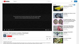 
                            12. Safescan 1200 Contador monedas y Clasificador - YouTube
