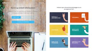
                            1. Safeticket - Nemt og enkelt billetsystem