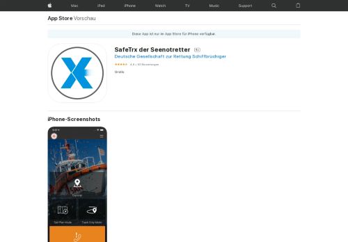 
                            9. SafeTrx der Seenotretter im App Store - iTunes - Apple