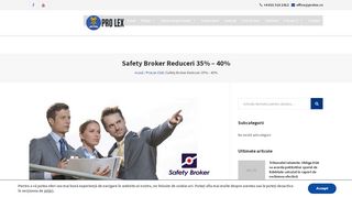 
                            8. Safety Broker Reduceri 35% - 40% - ProLex
