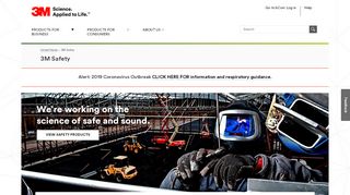 
                            3. Safety Markets & Product Expertise Areas | 3M