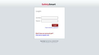 
                            1. SafetySmart Login