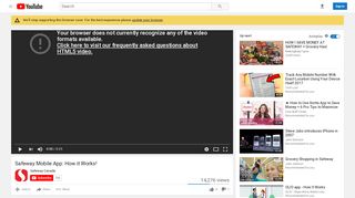 
                            7. Safeway Mobile App: How it Works! - YouTube