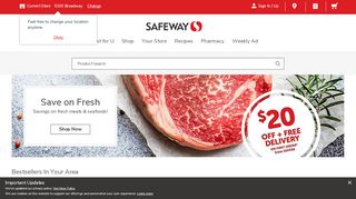 
                            5. Safeway - Official Site