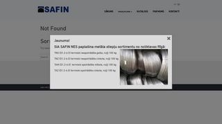 
                            5. SAFIN NES / user / login - www.safinnes.lv