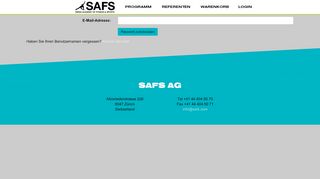 
                            12. SAFS AG - SAFS Trainer Forums