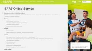 
                            2. SAFS Online Service