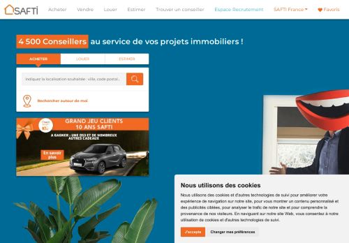 
                            13. SAFTI, réseau de conseillers indépendants en immobilier - Safti.fr