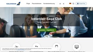 
                            1. Saga Club Vielfliegerprogramm | Icelandair