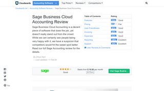 
                            13. Sage Business Cloud Accounting Review - Updated 2019 - Cloudwards