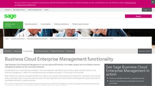 
                            12. Sage Business Cloud Enterprise Management Features | Sage IE
