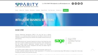 
                            12. Sage CRM | BMS | Parity
