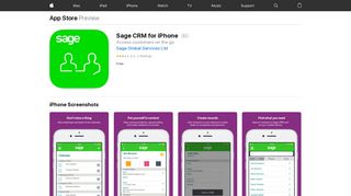 
                            11. Sage CRM for iPhone on the App Store - iTunes - Apple