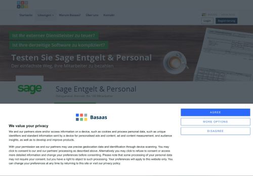 
                            13. Sage Entgelt & Personal Funktionen & Preise 2019 - Basaas