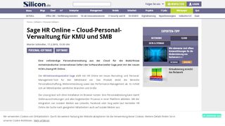 
                            13. Sage HR Online - Cloud-Personal-Verwaltung für KMU und SMB ...