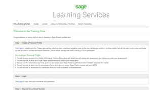 
                            1. Sage Pastel - Training Zone - Sage Pastel Accounting